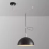Pendente Rotativo Com Cúpula 1/2 Esfera Marca Miresa Pendente Rotativo Com Cúpula 1/2 Esfera