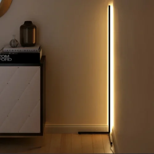 Luminária De Chão Tubular Alumínio