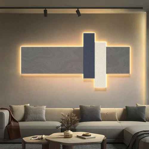 Luminária de Parede Arte Decorativa Contemporânea 2024-25