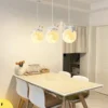 Luminária Pendente Lua e Ursinho