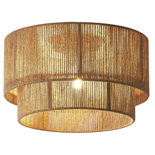 Luminária Sobrepor Japonês Vintage Cânhamo | Comprar com Frete Grátis