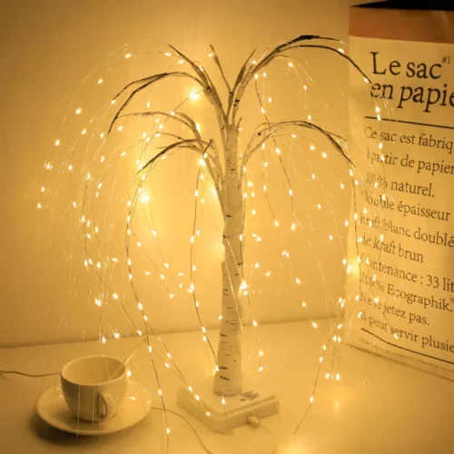 Luminária Abajur Árvore de Natal