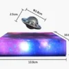 Luminária Levitação Magnética Decorativa Rotativa Luminosa Flutuante UFO