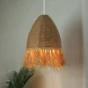 Pendente Retro Wabi Sabi Rattan | Entrega em Todo Brasil