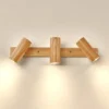 kf-S8bb3ae056e384322ad22b2625719175f2-Wooden-Decor-Wall-Lamp-Nordic-Rotatable-LED-Modern-Fixtures-For-Study-Room-Reading-Hotel-Creative-Wall Luminárias Industrial Foco Spot Com LED