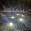 kf-S8df3979e175d4a84967153f6d87db4e0d Luminária Bola De Plástico Branco Leitoso Para Jardins e Piscinas