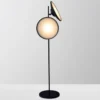 kf-S96ddf10a87124a60b13aec3457be2a96h-Nordic-Art-Creative-Personality-Post-Modern-Simple-and-Light-Luxury-Floor-Lamp-Bedroom-Living-Room-Sofa Luminária De Chão Preto Disco Post-Moderno