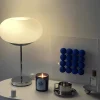 kf-Sa33f883e12ed4e1e883575dbb93bffe8h-White-Circle-Ring-Glass-Table-Lamps-Bedroom-study-Beside-Reading-Lighting-Home-Living-Room-Decoration-desk Abajur Círculo Vidro Branco Anel