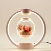 Luminária De Mesa Levitação Magnética Flor flutuante