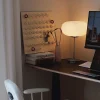 kf-Sa45cfb4cb46341368503b1a45efded97D-White-Circle-Ring-Glass-Table-Lamps-Bedroom-study-Beside-Reading-Lighting-Home-Living-Room-Decoration-desk Abajur Círculo Vidro Branco Anel