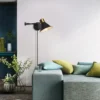 kf-Sa531dff4f8c94578b82044696591c0d6l Arandela Haste Articulada Preta