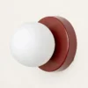 kf-Saa388ac9e1d94351a84c080333d9cbc7c-Nordic-LED-Glass-Wall-Lamp-Minimalist-G9-Base-Orb-Sconce-For-Bedroom-Study-Hallway-Staircase-Aisle Arandela Bola De Vidro Branca Leitosa Lâmpada G9