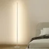 kf-Sab5d728fc9b64858aa99564e385d52b5S-Modern-Floor-Lamp-Minimalist-Led-Standing-Lamp-Nordic-Gold-Floor-Lamps-for-Living-Room-Bedroom-Lamp Luminária Minimalista Linear Alumínio e Luz de LED