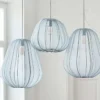 Pendente Moderno Wabi sabi estilo balão Seda