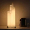 Luminária De Chão Contemporânea Branca