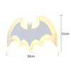 kf-Sc54becc05be34510bf09eb9061e32d2eq-Bat-creative-Wall-lamps-living-room-bedroom-bedside-lamp-aisle-lights-staircase-lights-cartoon-children-room Luminária Arandela Infantil Batman