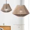 kf-Sc65674e8e51742d28ce4368f162cdfecs-1pc-Rattan-Lamp-Geometric-Shade-Light-Cover-Chandelier-Hanging-Wicker-Woven-Fixture-Rustic-Decorative-Weave-Basket Pendente Rústico Rattan Geometrico | Comprar com Frete Grátis