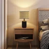kf-Scb8bc671c3be4a8b818cd6b711571c625-Japanese-Style-Desk-Lamp-Vintage-Mid-Ancient-Table-Light-Luxury-Living-Room-Sofa-Side-Cabinet-Decorative Abajur Preto Mesa Design Japonês Vintage