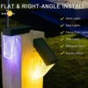 Luminária Para Deck Luz Solar Decoração Para Jardins