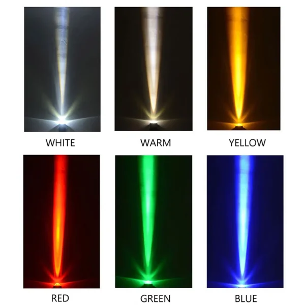 Projetor de Led Wall Spotlights 3W 220V LED RGB Marca Miresa