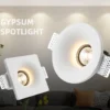 kf-Se225aa370d77426580fe8dfa8a6ae951w-Recessed-Gypsum-Downlight-Ceiling-Lamp-GU10-LED-Anti-Glare-Embedded-Borderless-Spotlight-Living-Room-Bedroom-Aisle Spot Branco Contemporâneo GU10 LED Antirreflexo
