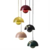 kf-See16587d96304eef82bf92637178ccb4Q-23cm-Creative-Chandelier-Bedroom-Study-Restaurant-Pendant-Lights-Decorative-Lamp-Multi-color-Optional-Modern-Bud-Indoor Pendente 23cm Moderno Iluminação Indireta