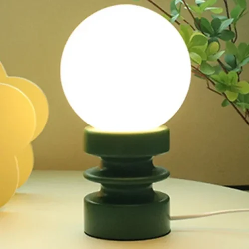 Abajur Cor Solida e Design Coreano
