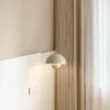 kf-Sfd87b0d724894009b8fc7a9b8bd2f24bd-Artpad-Bud-Pendant-Light-Bedside-Lamp-Nordic-White-Green-Yellow-Lustre-Home-Decor-Bar-Lamp-Bedroom Pendente Moderno 1/2 Esfera Com Luz Indireta