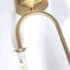 lumianria-sobrepor-dourada-com-bolas-de-vidro-branca-marca-miresa-1 Luminária Sobrepor Moderna De Alumínio e Bolas de Acrílico Para Salas, Quartos e Lavabos