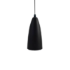pendente moderno garrafa de aluminio preto marca miresa Pendente Moderno Básico Modelo Garrafa