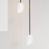 2Psc Cúpula Plástico Branco Substituição De Luminárias