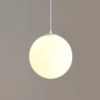 Luminária Esfera De Vidro Branco De Acrílico, uma opção de luminária de vidro esfera branco, vendida pela Miresa, loja-de-luminárias-São-Paulo.