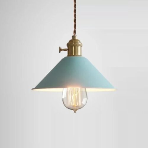Pendente Industrial Chapéu Thomas Edison Com Botão Liga/Desliga