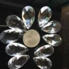 kf-H89a53a01369b4b24b94d7a6aa51819627-Pe-as-de-cristal-do-candelabro-de-vidro-claro-DIY-pendurado-pingente-espa-ador-de-j Peças Para Lustre Vidro Claro 10Pcs
