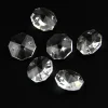 kf-HTB1SALAXe6sK1RjSsrbq6xbDXXa3-Cor-clara-Octagon-Contas-De-Vidro-De-Cristal-Lustre-Guirlandas-Prisma-Pe-as-K9-1-Buraco Conjunto 50Un Cristal K9 Para Lustres Com 1 ou 2 Furos