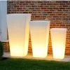 kf-Had4709d6ec684ae78006229bfba7dc4d6-16-COLORS-CHANGING-PE-MATERIAL-Plastic-LED-Flower-Pots-Floor-Decoration-Ice-Buckets-Square-Glow-Planter Luminária Vaso Plástico PE LED 16 Cores 5V 12V