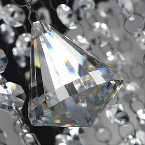 kf-Hd6fa8d68427c4c189ec2c7a877b97b16o Cristal 50mm Claro Bola Diamante Lustre Prismas