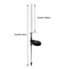 kf-S0fa715bb44934edbac7b6d42be8a7e89K Espeto Barra Bolha Solar Luz Jardim