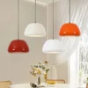 kf-S176a519410394ca89664fdea65b155099-Nordic-Pendant-Light-LED-Macaroon-Decor-Hanging-Lamp-For-Living-Dining-Room-Bedroom-Indoor-Home-Decorative Pendente Moderno Vintage Colorido Acabamento Polido