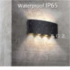 kf-S194965a353f444eeaabdf9975f8d95c1L-Led-l-mpada-de-parede-ao-ar-livre-prova-dip65-gua-ip65-jardim-ilumina-o-alum Arandela Moderna Para Jardins e Fachadas IP65 AC86-265