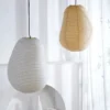 Luminária Rustica Estilo Japonês Arroz Papel | Comprar com Frete Grátis
