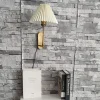 Abajur Origami Moderna Cúpula Plissado