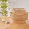 Lustre Rattan Wabi-Sabi Acabamento Natural | Comprar com Frete Grátis