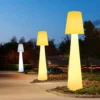 Luminária De Chão Para Jardins, Decks e Piscinas