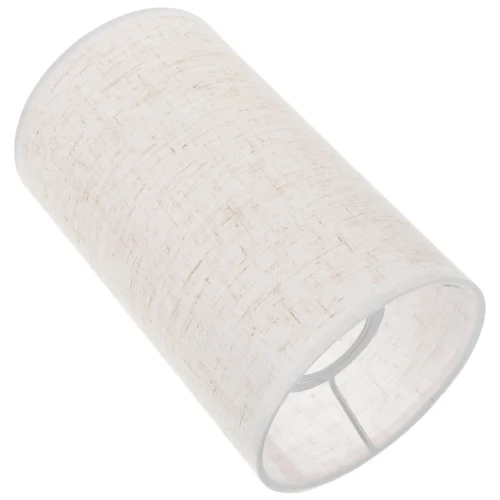 kf-S35ddac1db701440d9af7e363736cfee0N-Drum-Clip-On-Lamp-Shade-Cilindro-de-linho-bege-Shade-substitui-o-Light-Constru-o-Aranha Cúpula Cilindro Linho Para Abajur ou Pendente