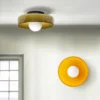 Luminária Parede Redondo Vidro e Bola Branco