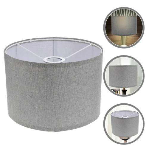 kf-S468e1dbad3ca4cb0810189cc204887b1e-Cinzento-Linho-Lamp-Cover-L-mpada-de-substitui-o-Pano-Lampshade-Cover-Abajur-Floor-Light-Shade Cúpula Abajur Cinzento Linho