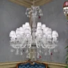 Lustre Baccarat De Cristal K9 Translúcido Coluna De Vidro