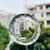 kf-S514414f5d2af4a0e983173b8dd8391f06-Claro-Anel-C-rculo-Pingente-Cristal-Facetado-Prisma-De-Vidro-Sun-Catcher-Lustre-Teto-Espumante-Hanging Claro Anel Círculo Pingente Cristal Facetado Prisma 2Pcs