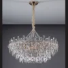 Lustre de Cristal K9 Translúcido